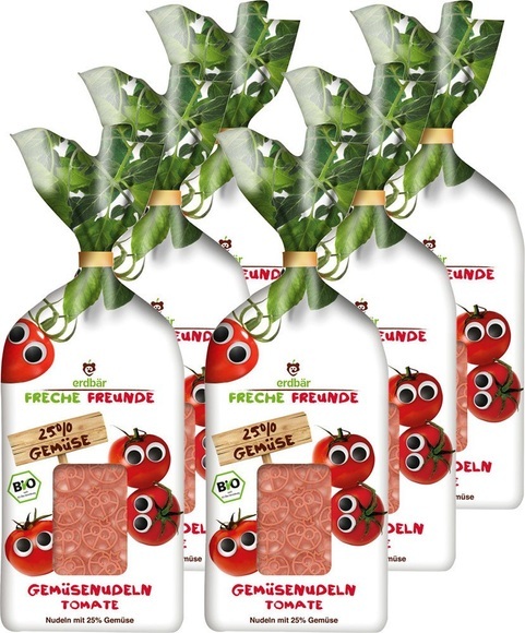 erdbär Freche Freunde Gemüsenudeln
