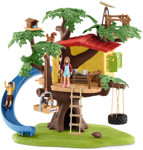 SCHLEICH Farm World Set Abenteuer Baumhaus