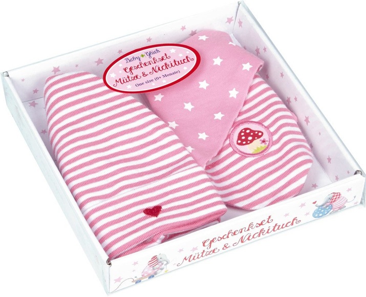 Die Spiegelburg Geschenkset BABYGLÜCK MÄDCHEN 2er-Pack in rosa