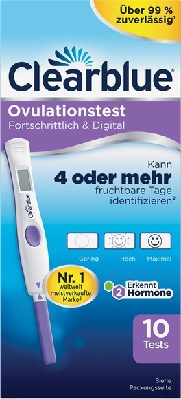 Clearblue Ovulationstest Fortschrittlich & Digital