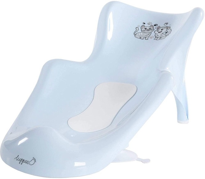 LUPPEE Badesitz, bequem für Babys, in blau