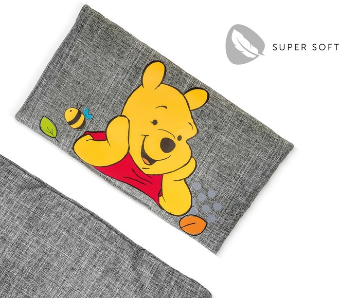 HAUCK Hochstuhlauflage de luxe Pooh grey