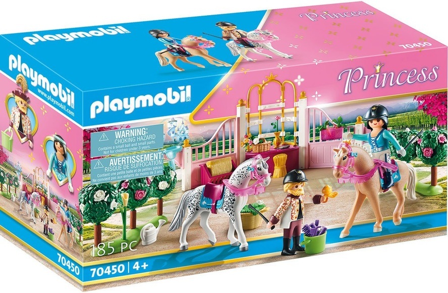 PLAYMOBIL 70450 Reitunterricht im Pferdestall