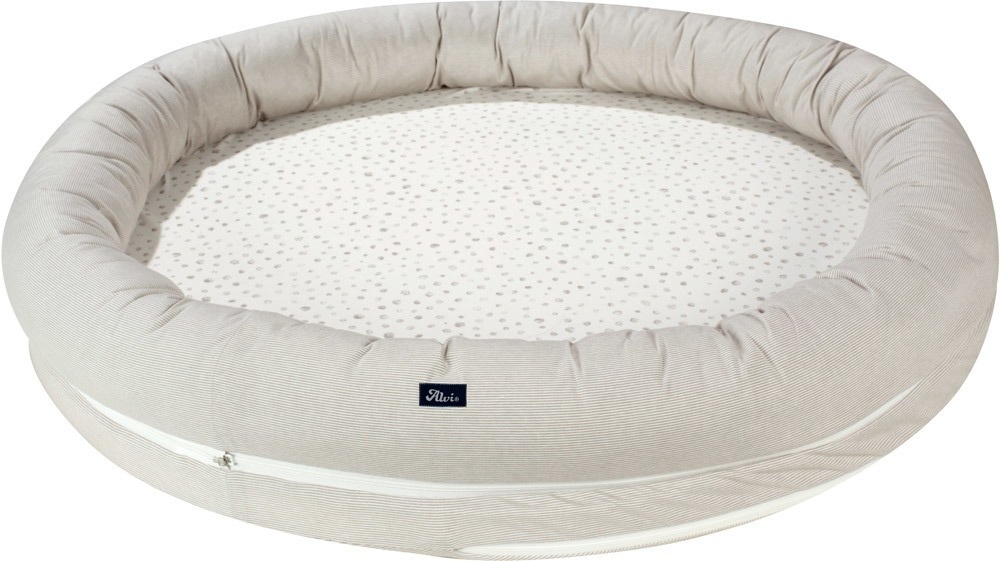 ALVI Schlummer-Nestchen XL Aqua Dot