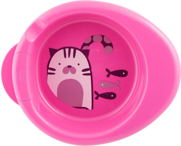 chicco Warmhalteteller Warmy Girl rosa 6M+ - rosa/pink