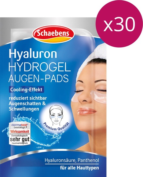 Schaebens Hyaluron Hydrogel Augen-Pads