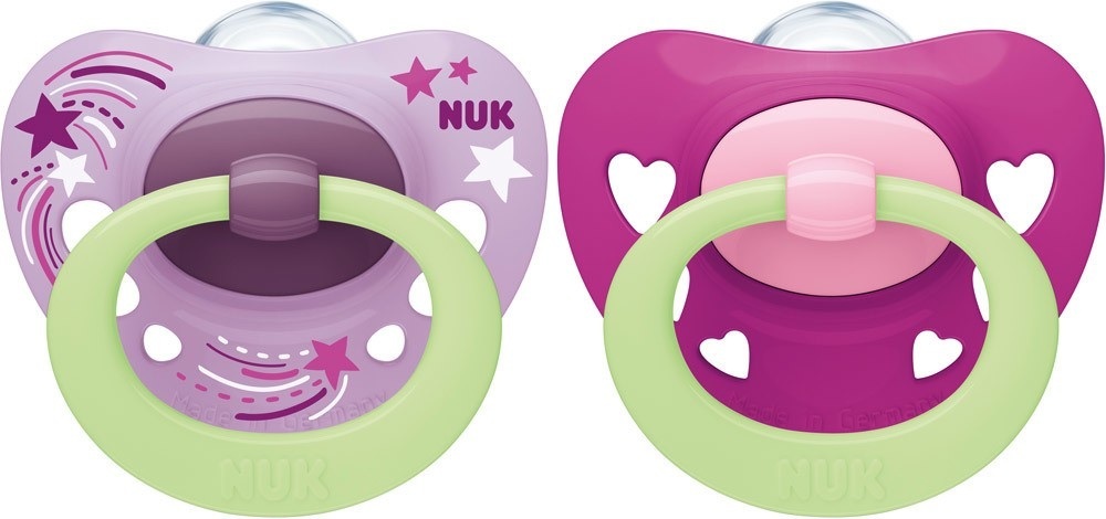 NUK Signature Night Silikon-Nuggi