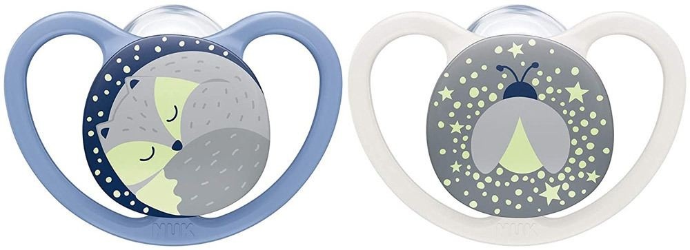 NUK Space Night Silikon-Nuggi