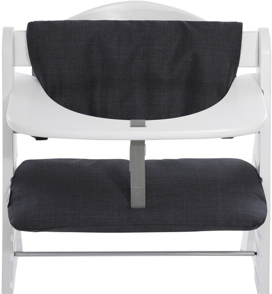 hauck FUN FOR KIDS Hochstuhlauflage, »Deluxe, Melange Charcoal«