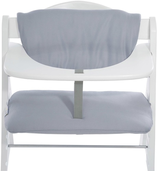 hauck Hochstuhlauflage Deluxe Stretch Grey - grau