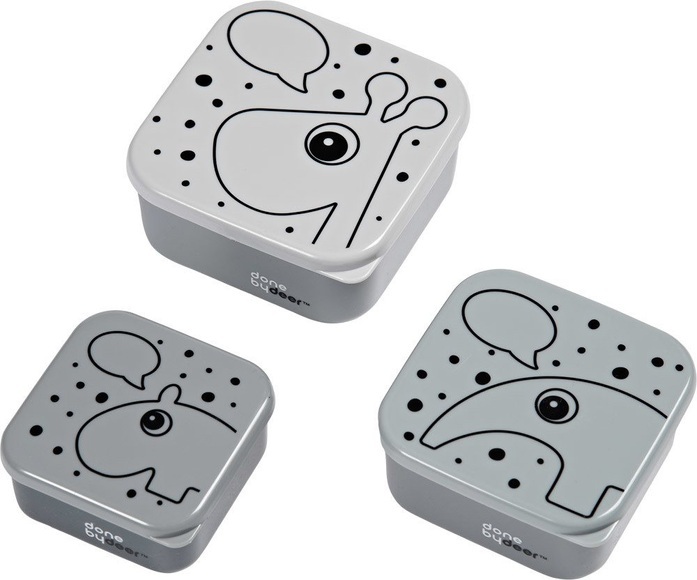 Done by Deer Snackbox Contour 3er Set