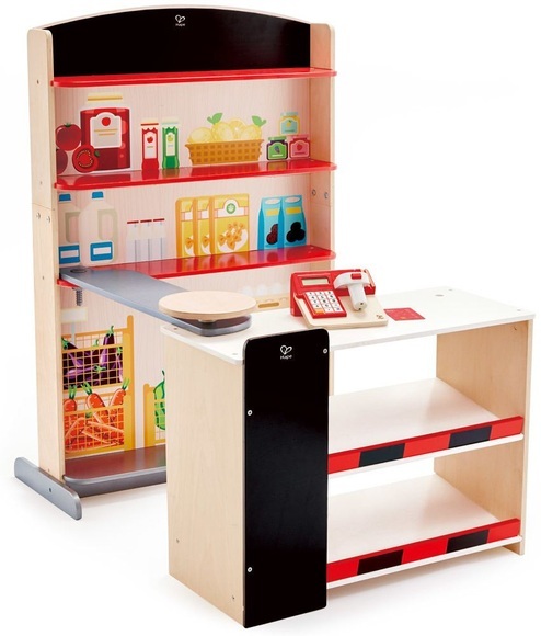 Hape Kaufladen mit Kasse & Scanner