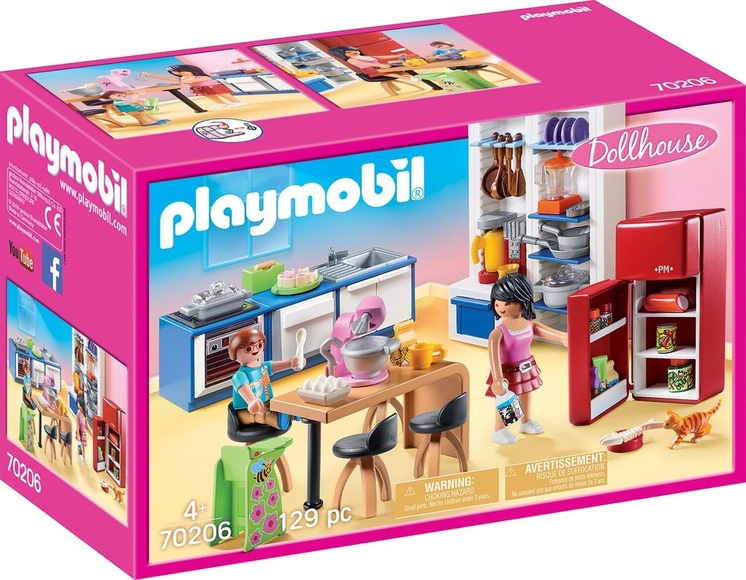 PLAYMOBIL Dollhouse Familienküche #70206