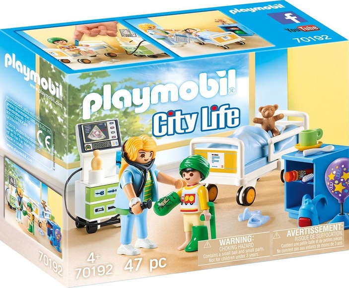 PLAYMOBIL City Life Kinderkrankenzimmer #70192