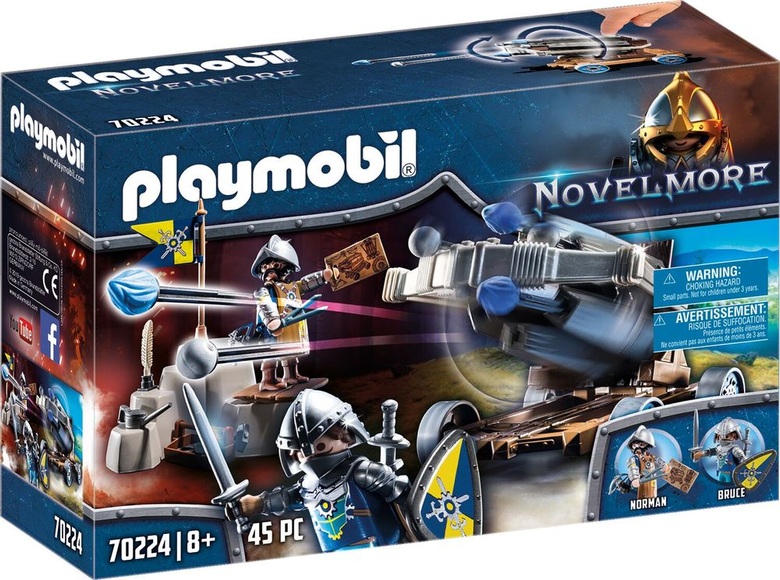 PLAYMOBIL Knights Geniale Wasserballiste #70224