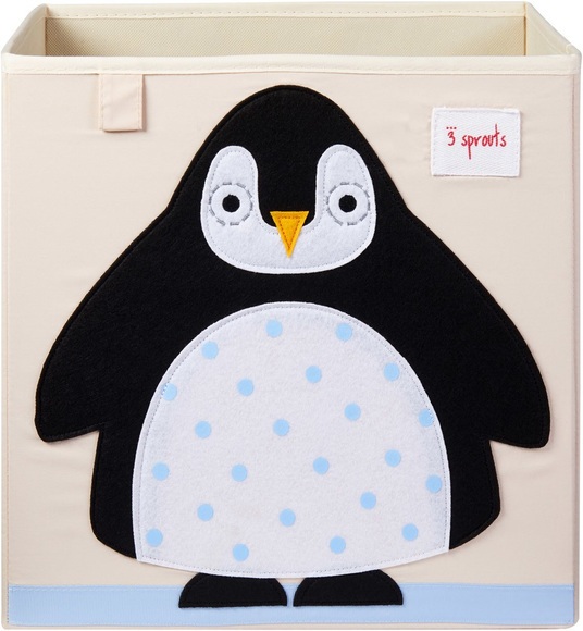 3 Sprouts Aufbewahrungsbox Pinguin