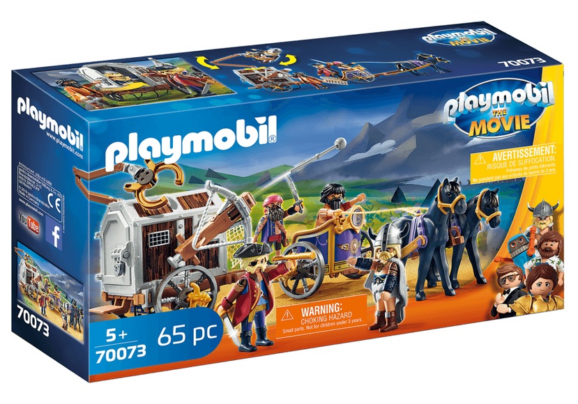 PLAYMOBIL The Movie Charlie mit Gefängniswagen #70073