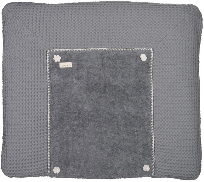 Koeka Wickelauflagenbezug BONN (90x78) in grau