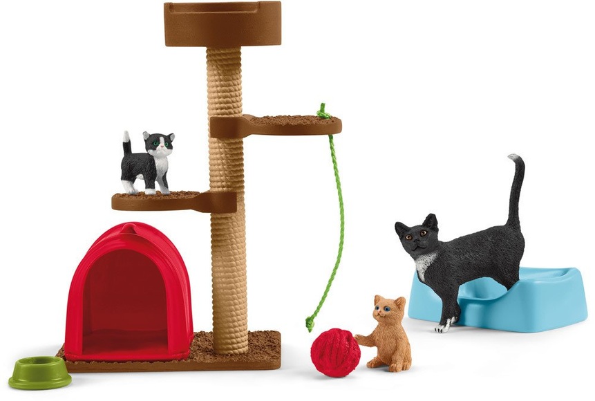 Schleich Spielspaß für niedliche Katzen