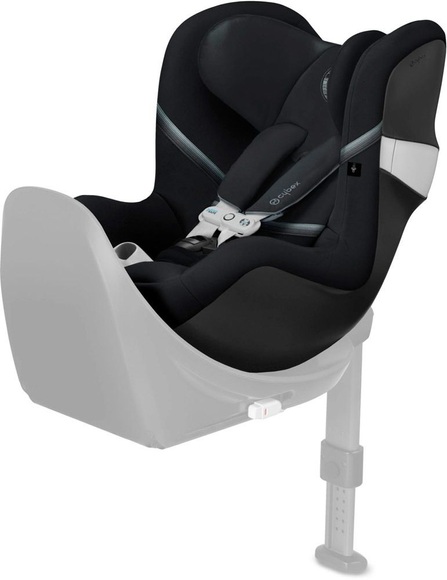 cybex GOLD Kindersitz Sirona M2 i-Size inklusive Sensorsafe mit Base M Deep Black - schwarz