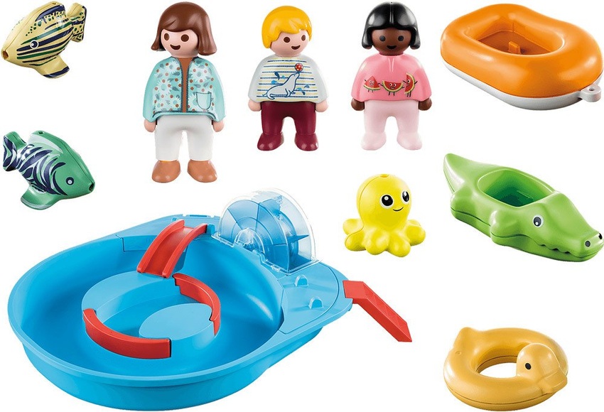 PLAYMOBIL® 1 2 3 AQUA Fröhliche Wasserbahn 70267