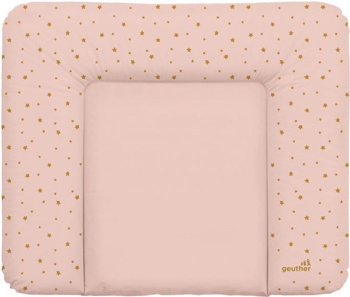 Geuther Wickelmulde Lena 83 x 73 cm Starry Night Pink - grau