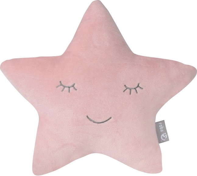 roba Kuschel-und Dekokissen Stern Style rosa