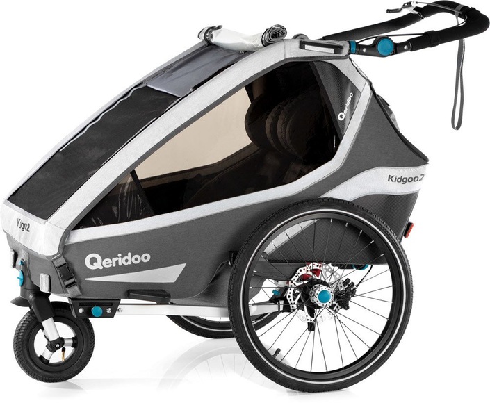 Qeridoo Fahrradanhänger KidGoo1 Sport