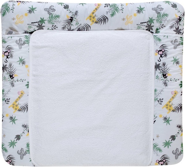Schardt Wickelauflage mit abnehmbarem Frotteebezug Jungle