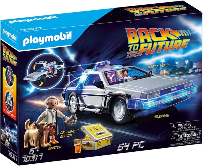 PLAYMOBIL 70317 Back to the Future DeLorean