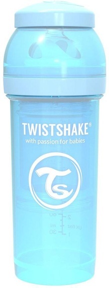 Twistshake Trinkflasche Anti-Kolik 260 ml pastell blau - Gr.260ml-350ml