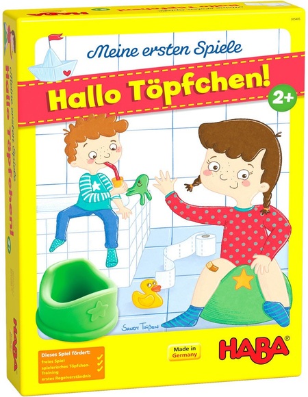 Meine ersten Spiele - Hallo Töpfchen!, Geschicklichkeitsspiel