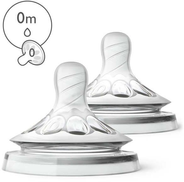 PHILIPS AVENT Naturnah-Sauger 0 M+ Neugeborene (2 Stk.)