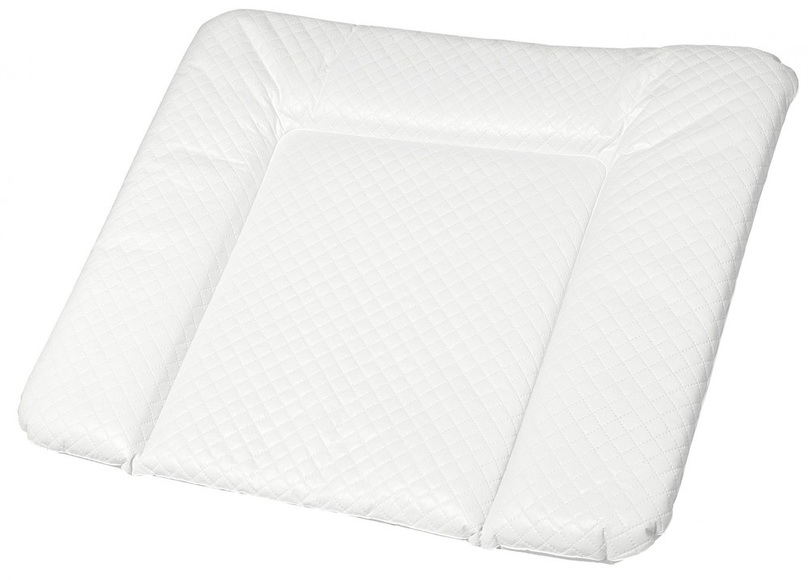Rotho Babydesign Wickelauflage Modern Square weiß gesteppt 72 x 85cm