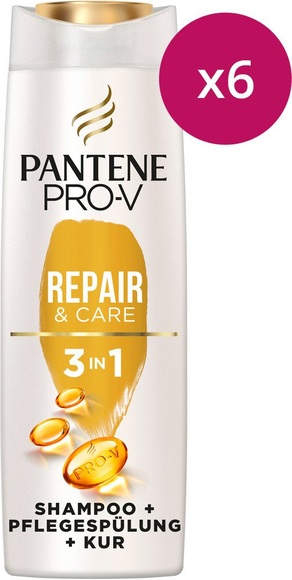 Pantene - Shampoo Pro V 3in1 Repair & Care - 250 ml