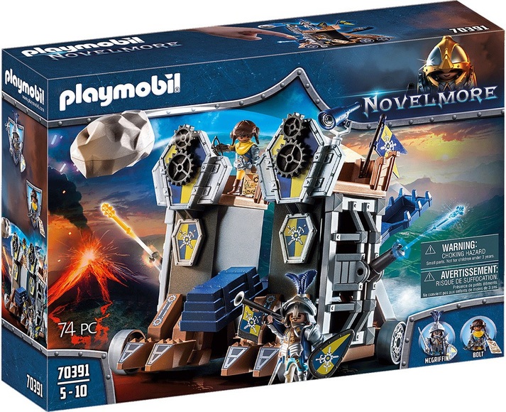 PLAYMOBIL 70391 Novelmore Mobile Katapultfestung