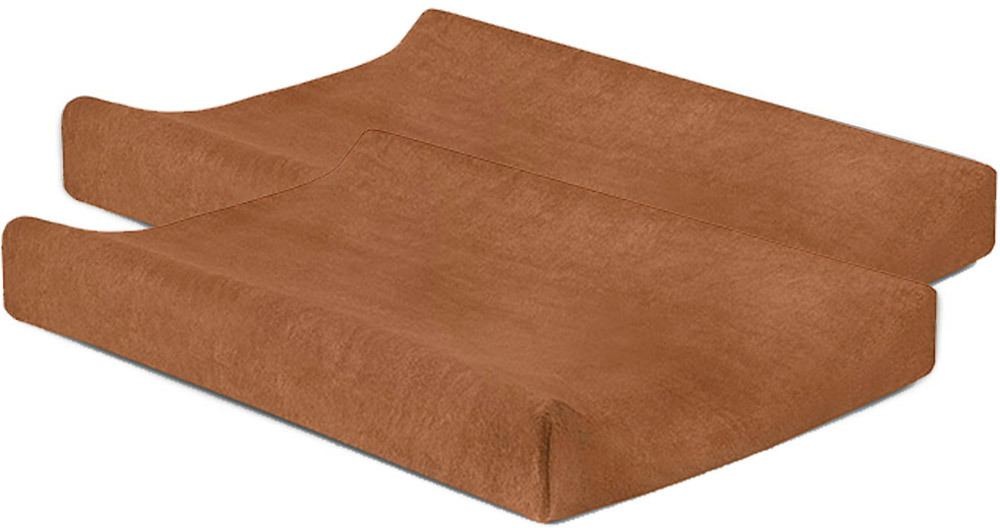 jollein Wickelkissenbezug caramel 2er-Pack 50x70 cm