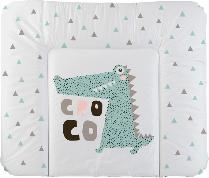 Rotho Babydesign breite Wickelauflage Cheeky Croco