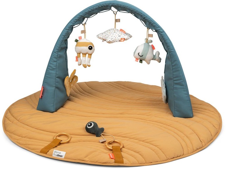 Done by Deer™ Spielbogen mit Krabbeldecke Sea friends Mix