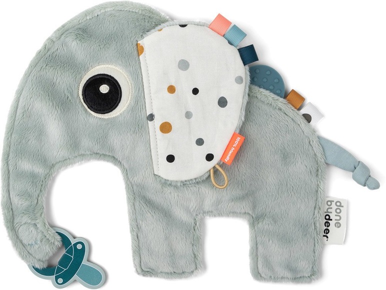 Done by Deer™ Kuscheldecke Cozy Friend Elphee Blau