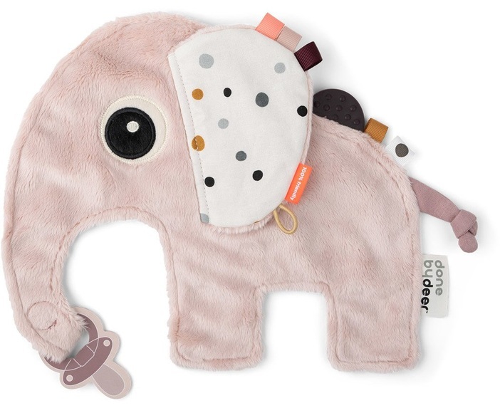 Done by Deer™ Kuscheldecke Cozy Friend Elphee Rosa