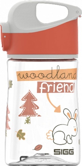 SIGG - Trinkflasche MIRACLE KIDS - Kunststoff - transparent/orange - 15.5 cm