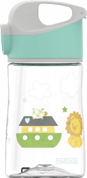 SIGG - Trinkflasche MIRACLE KIDS - Kunststoff - transparent/mint/hellgrün - 15.5 cm