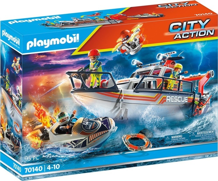 Playmobil® City Action Seenot: Löscheinsatz mit Rettungskreuzer 70140