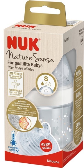 NUK Nature Sense Babyflasche mit Temperature Control