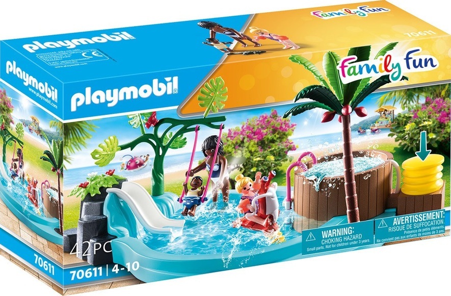 Playmobil® Family Fun Kinderbecken mit Whirlpool 70611