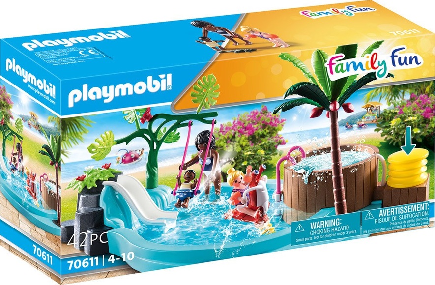 Playmobil® Family Fun Kinderbecken mit Whirlpool 70611