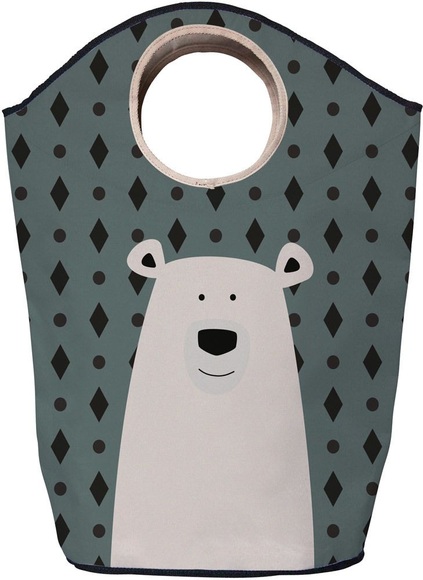 Mr. Little Fox Wäschekorb Polar Bear