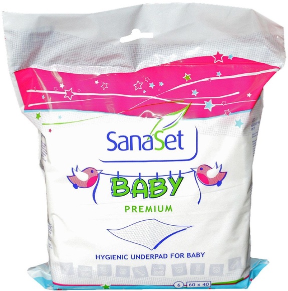 SanaSet Wickelunterlagen Baby Premium