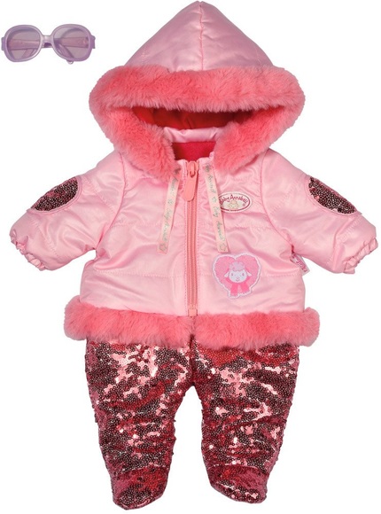 Baby Annabell Deluxe Schneeanzug Pink